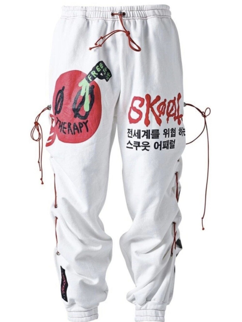 Skoot Apparel Free Therapy Sweatpants Joggers S Cyber Punk Streetwear Grunge